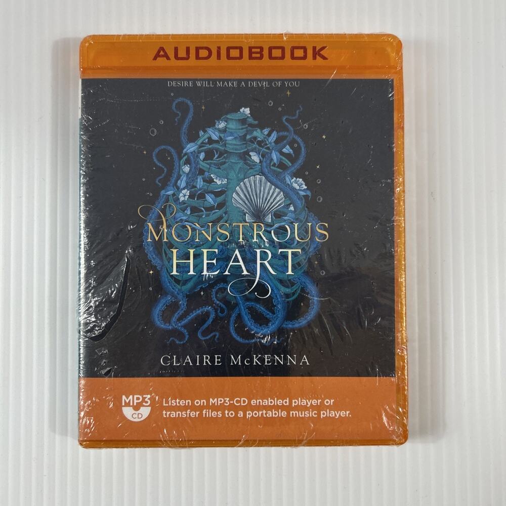 Monstrous Heart Claire McKenna Audiobook MP3-CD NEW Gothic Fantasy Romance Magic
